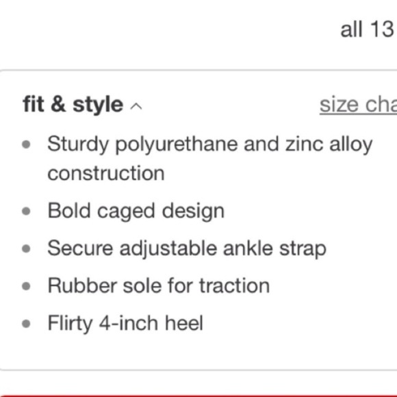 🌸Kylea Caged Gladiator Heels - Picture 7 of 8